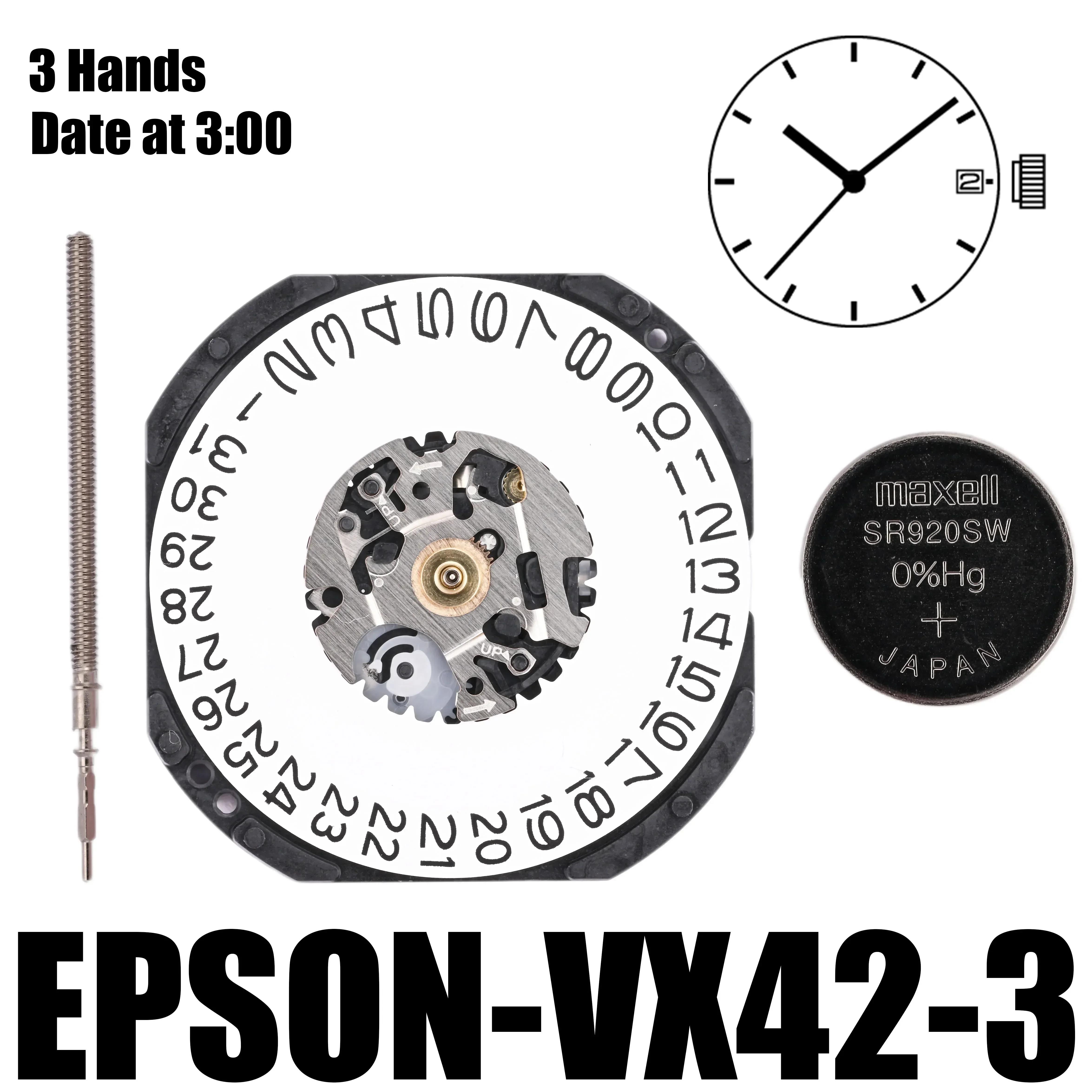 Epson VX42 Ʈ 3 ڵ ¥, 3:00 6:00 ũ: 11 1/2 ġ : 2.62mm ͸ : 3 